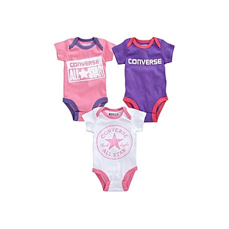 Converse - All Star Infant Set 3 Body Gift, Roz
