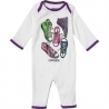 Converse - All Star Infant Body All-in-one, Alb/Mov