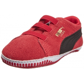 Puma - Suede Crib Sneakers, Red
