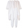 Mothercare - Pijamale body all-in-one, 3 buc, Light Pink
