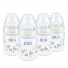 NUK - Set Biberoane First Choice+ 150ml, 4 buc