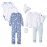 Mothercare - Set cadou 8 piese, Blue Stars