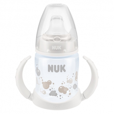 NUK - Canita cu manere First Choice 150ml, 6 luni+, Alb