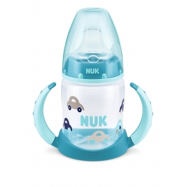 NUK - Canita cu manere First Choice+ 150ml, 6 luni+, Albastru