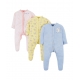 Mothercare - Pijamale body all-in-one Sweet Bunny, 3 buc