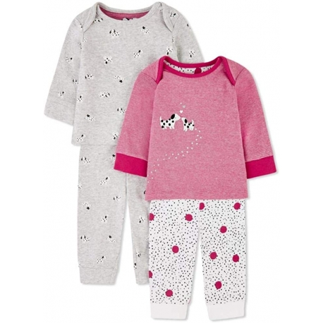 Mothercare - Set Pijama Dalmatieni, 2 buc
