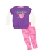 Converse - All Star Infant Set Bluza si Colanti, Paper Pink