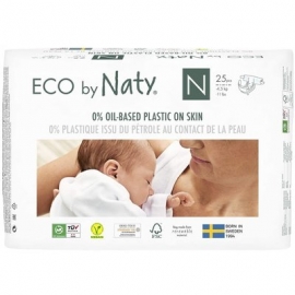 ECO by Naty - Scutece marimea 0, 25buc, 0-4.5kg