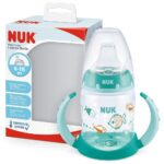 NUK - Canita cu manere First Choice+ 150ml, 6 luni+, Verde