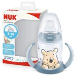 NUK - Canita cu manere First Choice+ 150ml, 6 luni+, Disney Winnie/Bleu