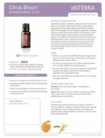 doTERRA - Citrus Bloom, Blend uleiuri esentiale, 15 ml - imagine 3