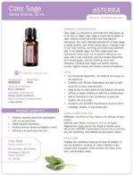 doTERRA - Clary Sage, Ulei esential de salvie, 15 ml - imagine 4