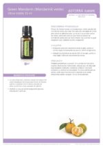 doTERRA - Green Mandarin, Ulei esential de mandarina verde, 15 ml - imagine 3