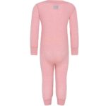 Lego Wear - Salopeta body all-in-one copii lana merinos, Roz - imagine 2