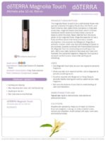 doTERRA - Magnolia Touch, ulei esential de Magnolie,10 ml - imagine 3