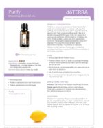 doTERRA - Purify, Blend uleiuri esentiale, 15 ml - imagine 2