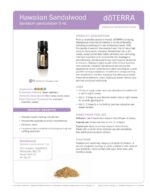 doTERRA - Sandalwood, Ulei esential de Santal Hawaiian, 5 ml - imagine 4