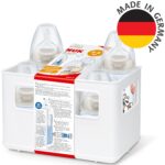 NUK - Set 4 biberoane First Choise+ cu senzor temperatura si suport, Disney Winnie - imagine 2