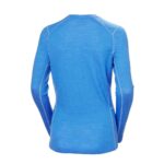 Helly Hansen - Bluza termica dama W Lifa Merino MidW cu lana merinos, Blue mountain Camo - imagine 3