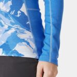 Helly Hansen - Bluza termica dama W Lifa Merino MidW cu lana merinos, Blue mountain Camo - imagine 5