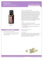 doTERRA - Valerian, Ulei esential de valeriana 15 ml - imagine 2